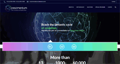 Desktop Screenshot of crescimentum.com